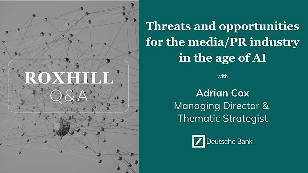 Q&A: Threats and opportunities for the media/PR industry in the age of AI at Myo St Paul’s
