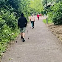 Weekly Walking with Poles Class