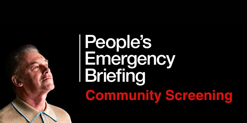 People's Emergency Briefing Screening | Cowes at Isle of Wight Community Club