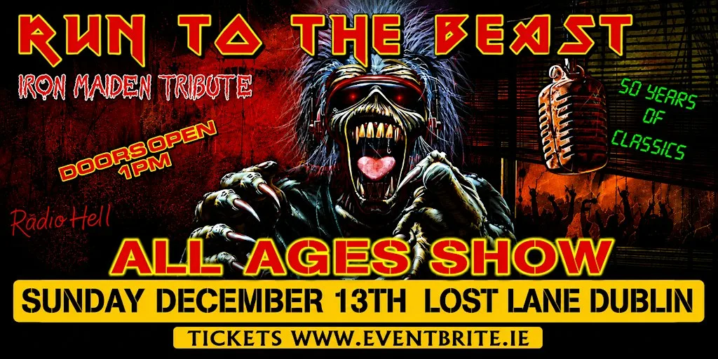 ALL AGES SHOW | IRON MAIDEN – 50 YEARS OF GREATEST HITS