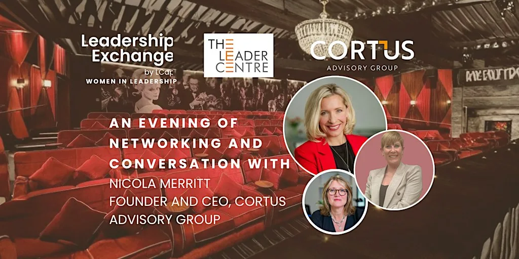 Leadership Exchange: Women in Leadership "In Conversation With" at Everyman Manchester St. John's
