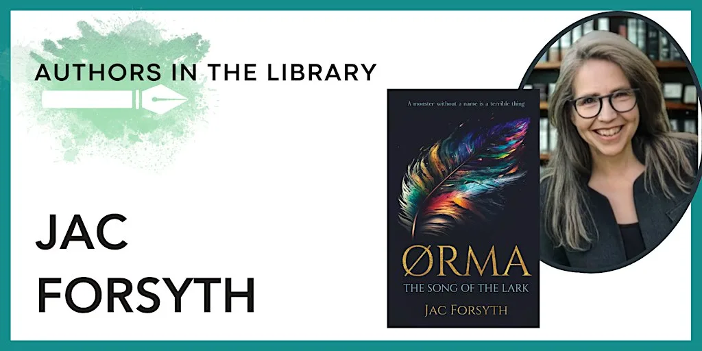 Authors in the Library - Jac Forsyth