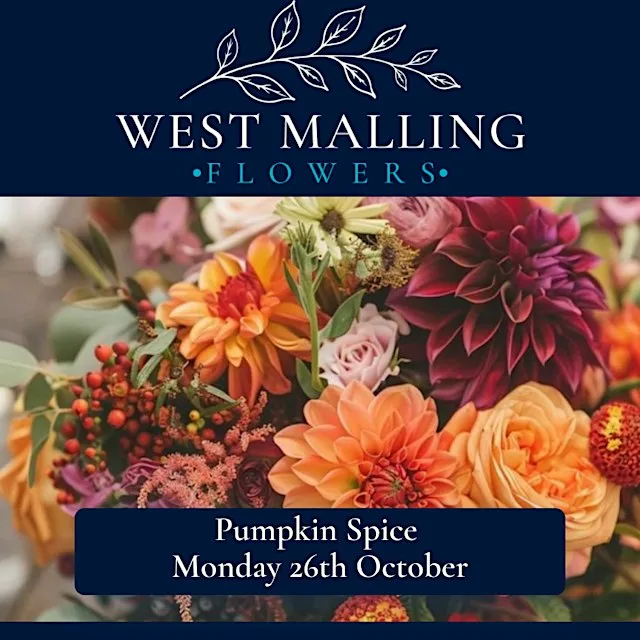 Pumpkin Spice Flower Workshop at West Malling Flowers