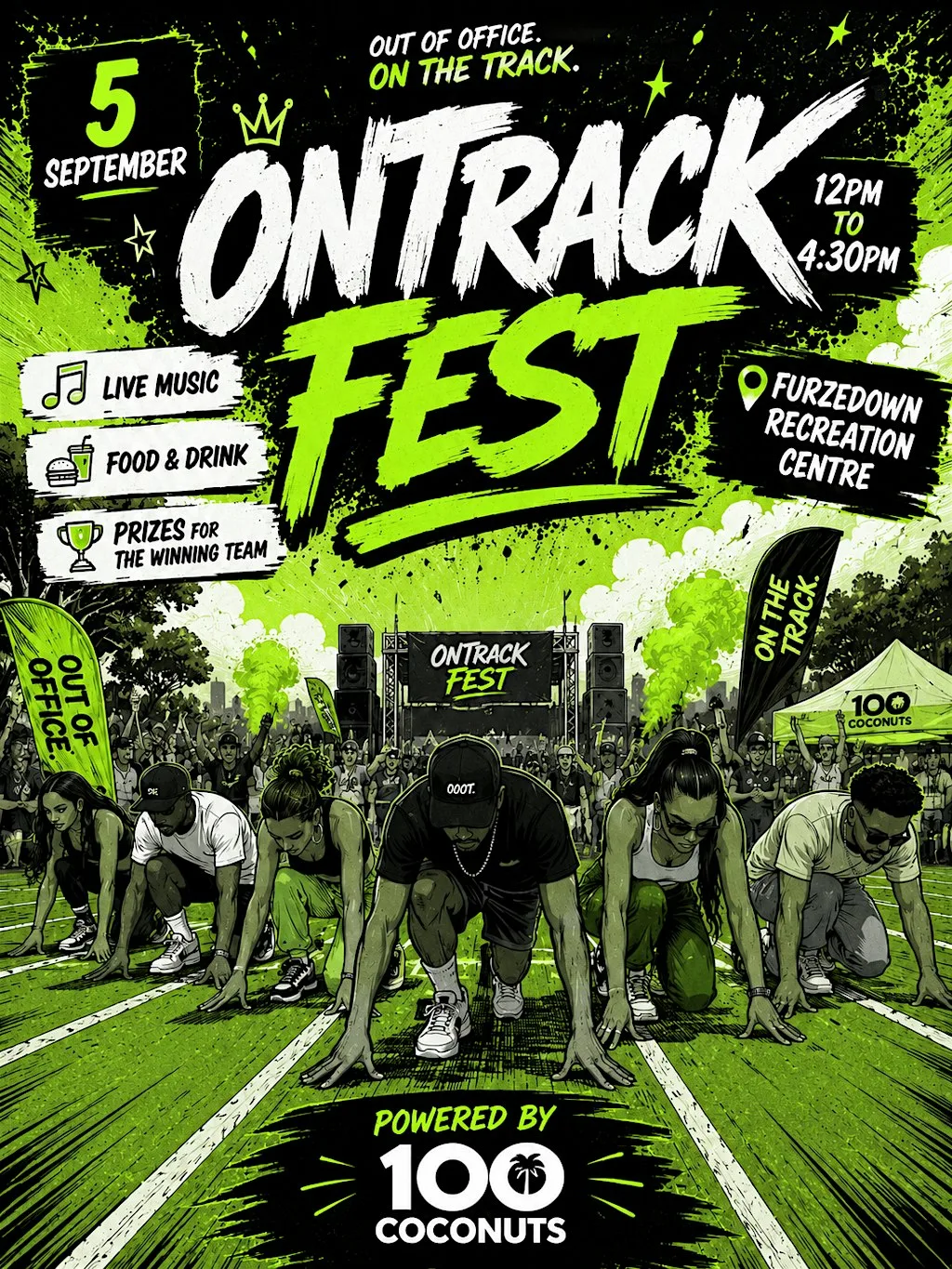 OnTrack Fest 2026 | London’s Community Summer Sports Festival at Furzedown Recreation Centre