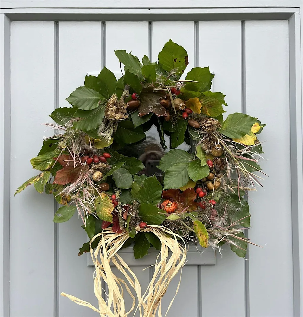 Autumn Wreath Making Workshop, Cheshire at Tarporley & District Community Centre