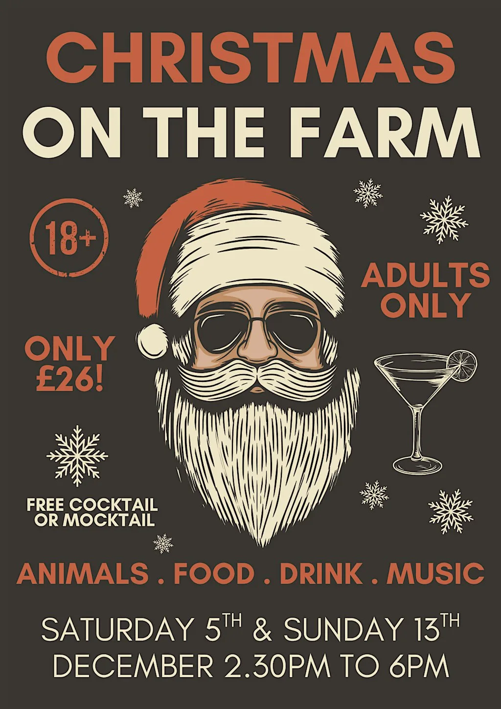 Santa and the Pigs – Adult Only Sessions at Kew Little Pigs Farm