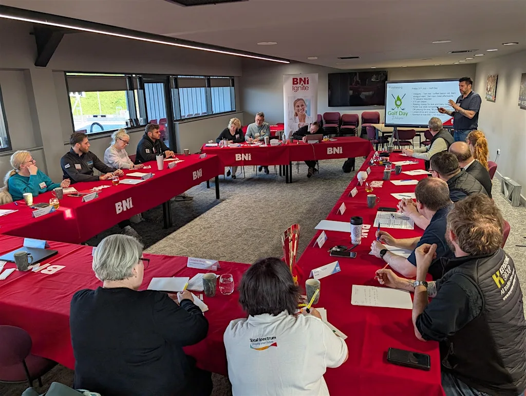 Networking meeting, BNI Ignite at Northampton Town Football Club