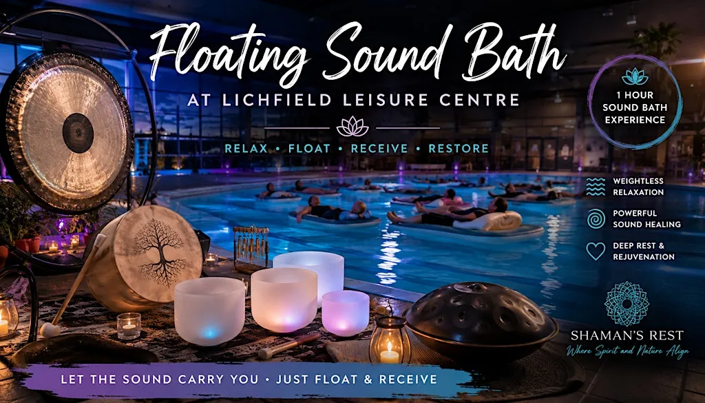 Floating Sound Bath Experience at Lichfield Leisure Centre