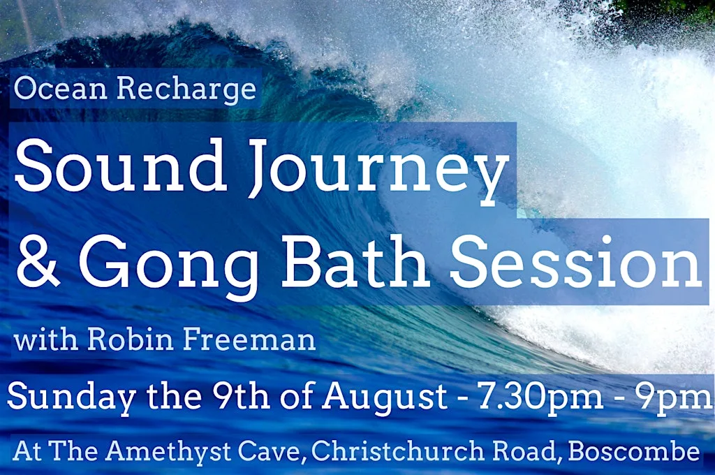 Ocean Recharge - A Candlelight Sound Journey & Gong Bath - Boscombe at The Amethyst Cave