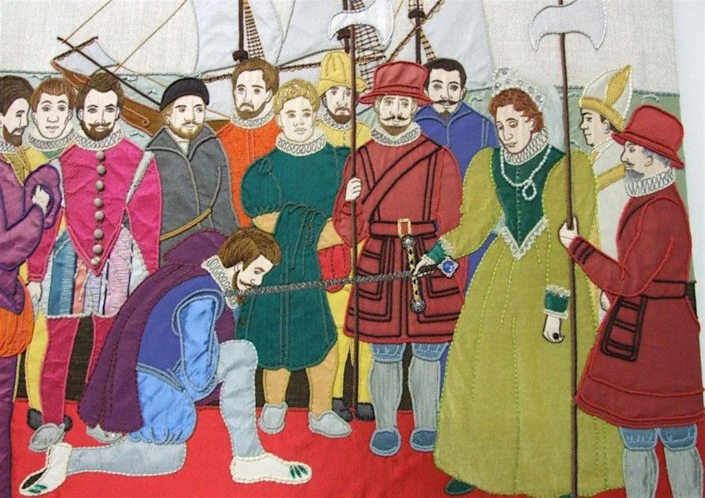 Hastings Embroidery Exhibition at Hastings Town Hall