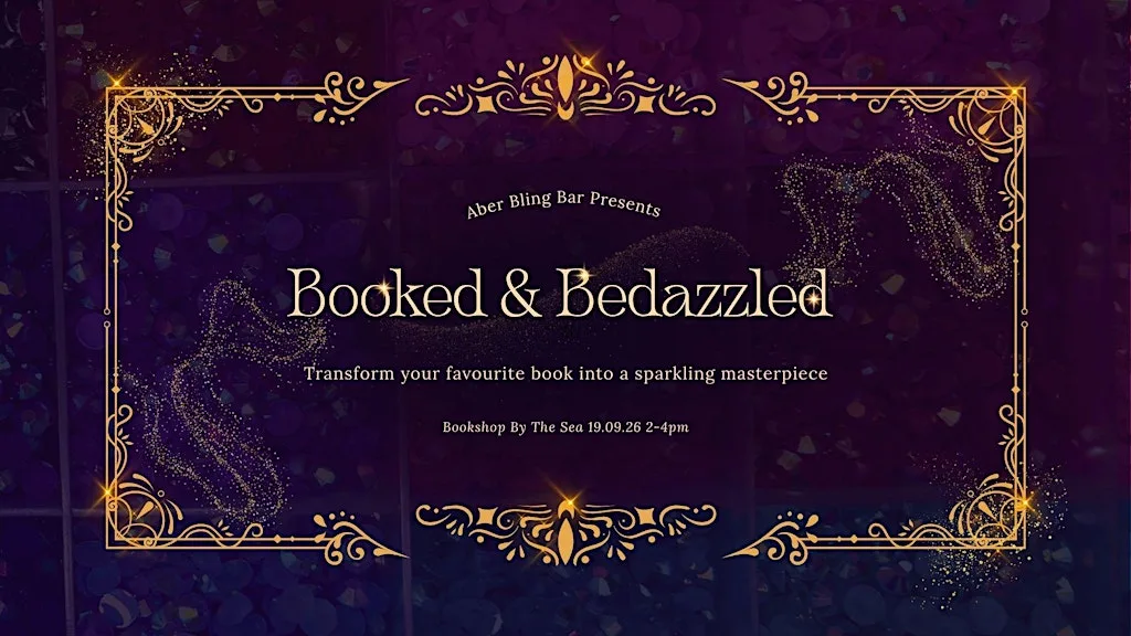 Bedazzle A Book Workshop ✨ at The Bookshop by the Sea