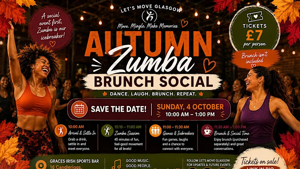 Zumba Brunch Autumn edition at Graces Irish sport bar
