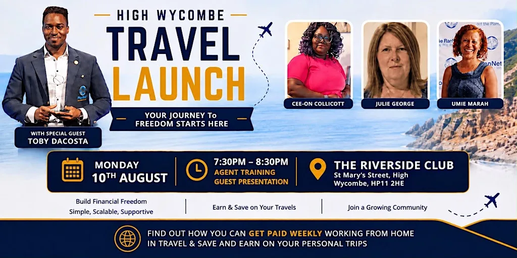 High Wycombe Travel Launch at The Riverside Club