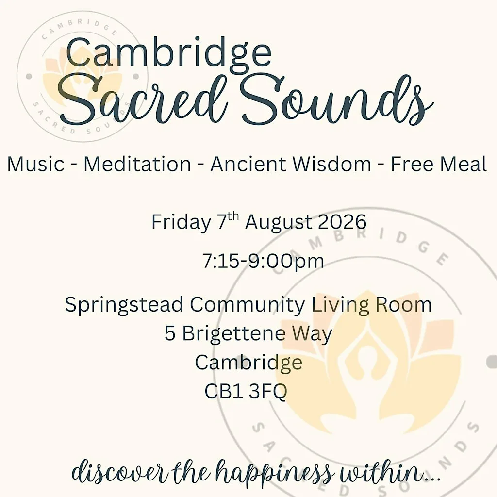 Cambridge Sacred Sounds at Springstead Community Living Room
