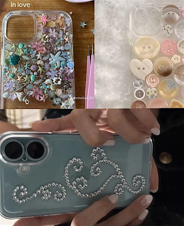 DECORATE YOUR PHONE CASE at nuvo
