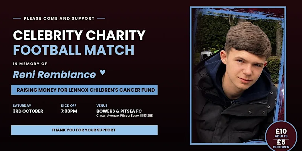 Remembering Reni Charity Match at Bowers & Pitsea FC