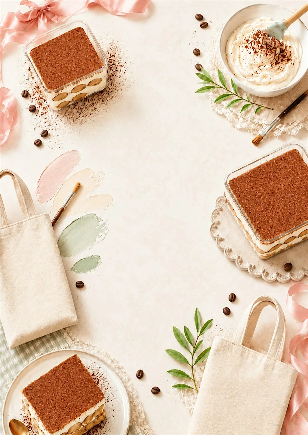 Tote Bags & Tiramisu