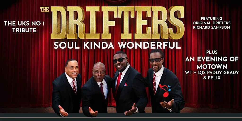 Soul Kinda Wonderful – The Drifters Tribute + Motown Evening at The Black Diamond