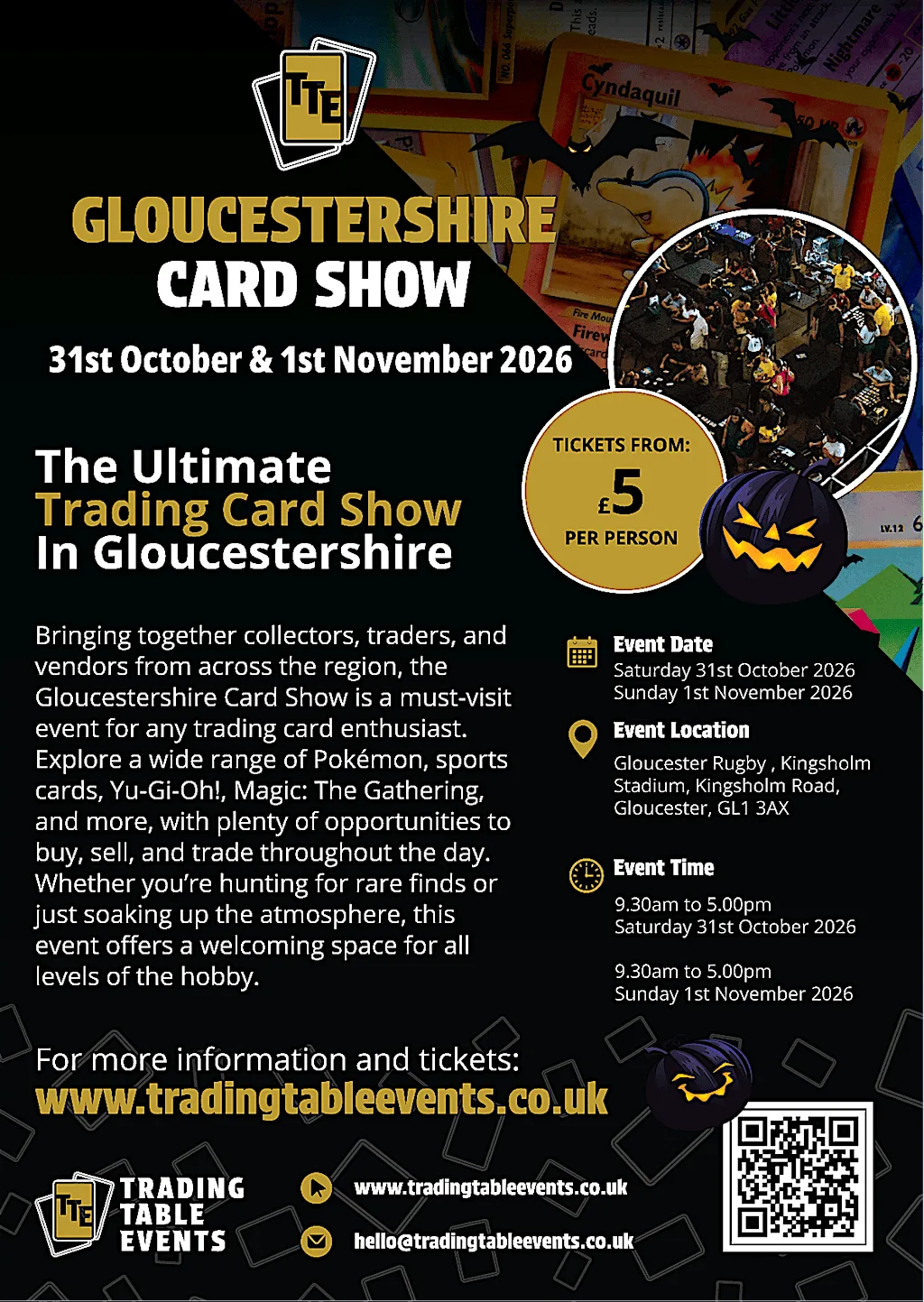 The Gloucestershire Card Show 2.0 at Kingsholm Stadium