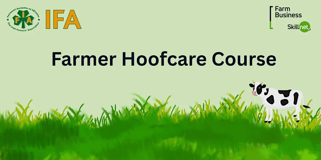 Farmer Hoofcare Course 29th and 30th September 2026 (Day 3 tbc) at Nicholas Connors farm