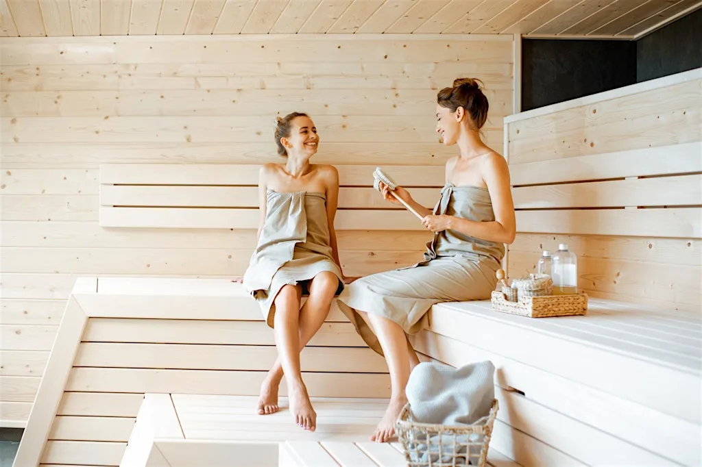 Hot Girl Healing: Sauna, Tea Leaf Guidance, Affirmations, Meditation