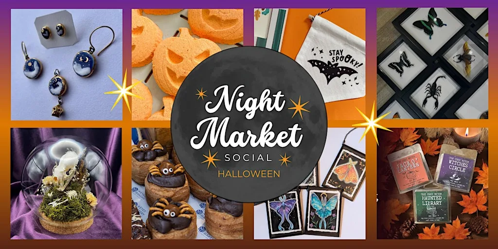 Halloween Night Market Social - Sheffield Steamworks