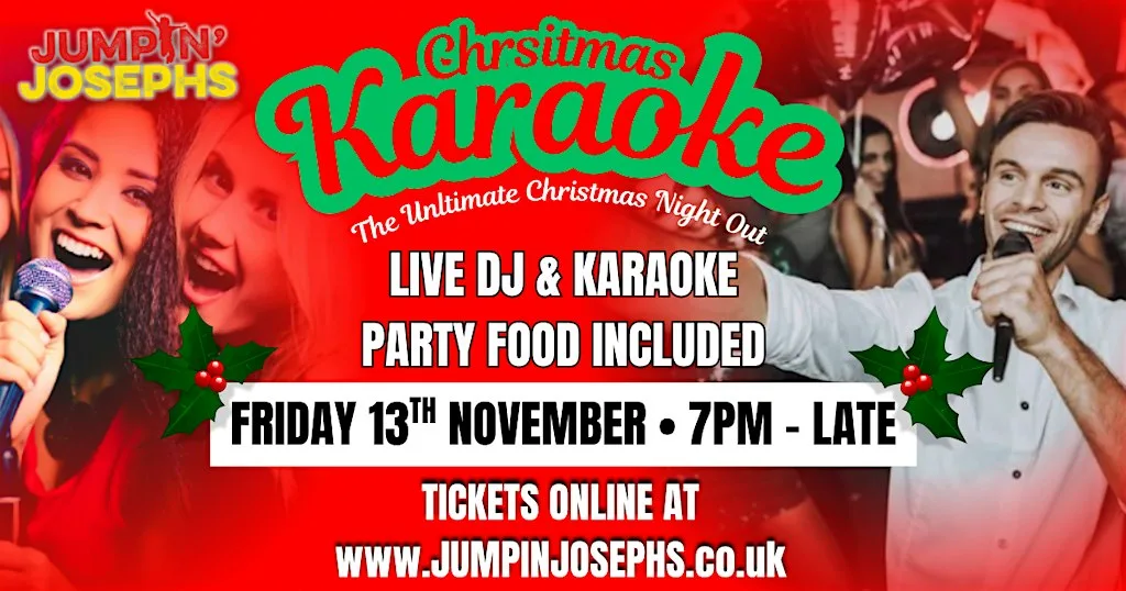 Christmas Karaoke - Christmas Night Out at Jumpin Josephs