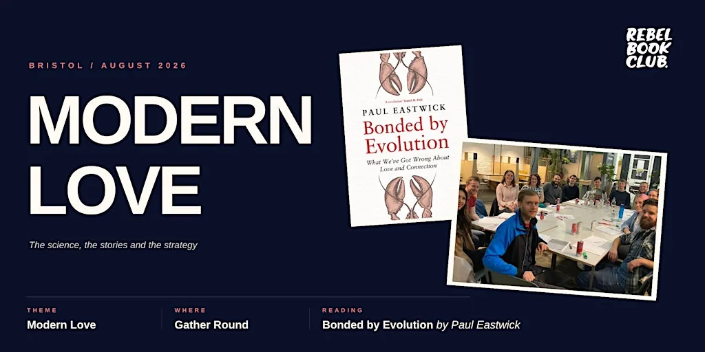 Rebel Book Club Bristol x MODERN LOVE at Gather Round | Brunswick Square | Bristol