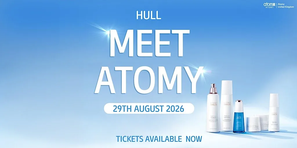 Meet Atomy Hull (29th August 2026) at Victoria Dock Village Hall And Community Centre