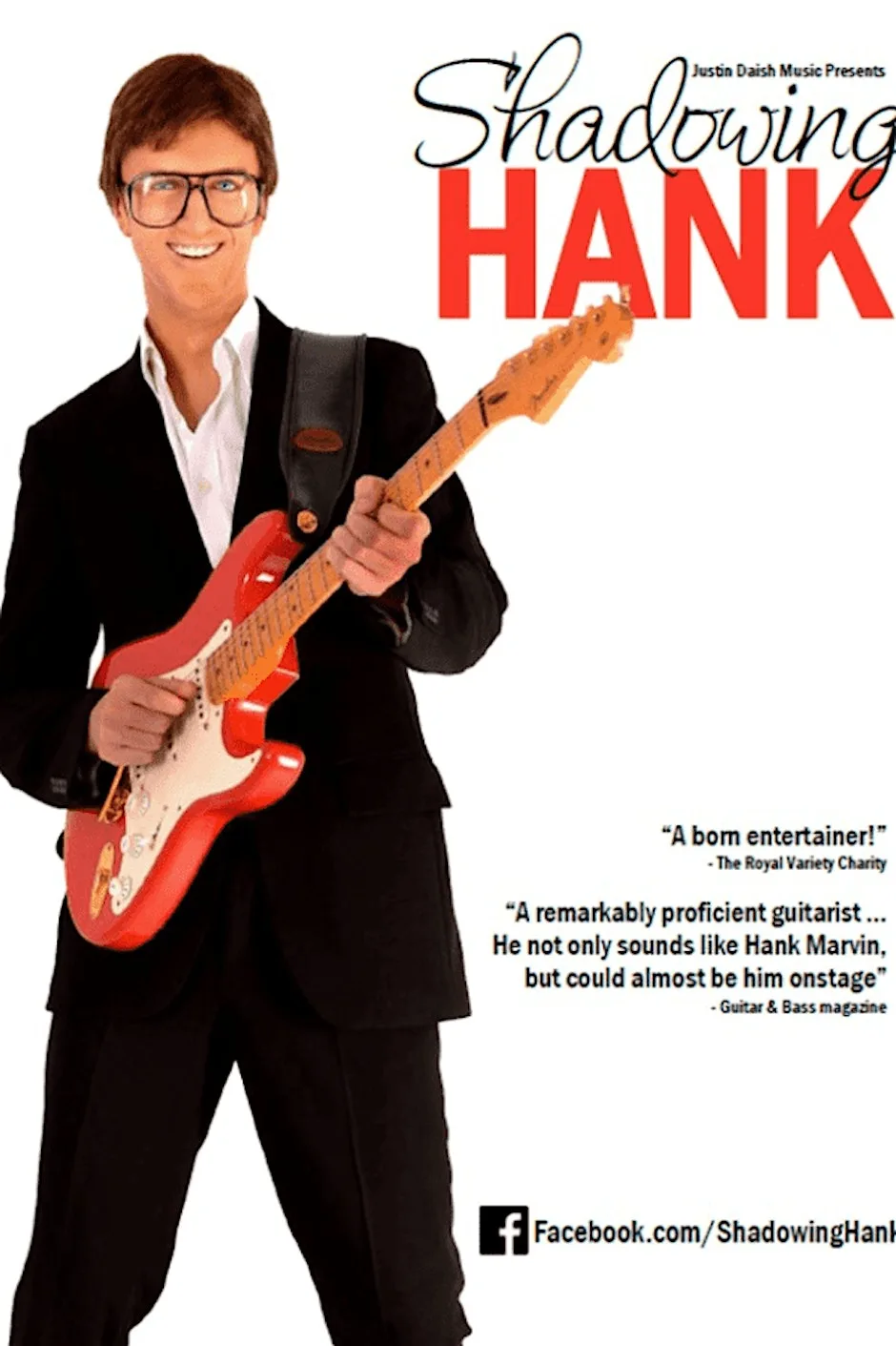 Shadowing Hank - Tribute to Hank Marvin by Justin Daish