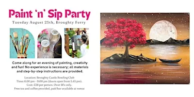 Paint & Sip Evening – Broughty Ferry