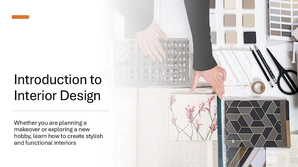 Introduction to Interior Design - Bury St Edmunds
