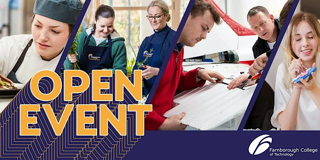 Year 10 and 11s College Open Event - Tuesday 13th October 2026 at Farnborough College of Technology