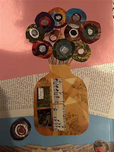 Creative Collage workshop for all at Red House Glass Cone