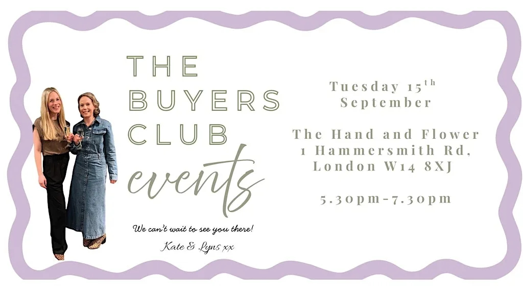 The Buyers Club: London Networking Drinks