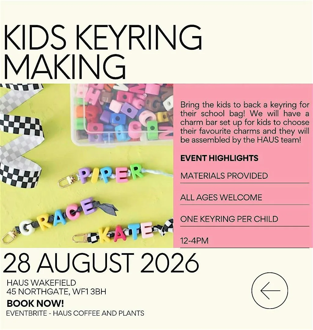 Kids Keyring/Bag Charm Making