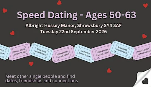 Speed Dating (50-63 year olds)