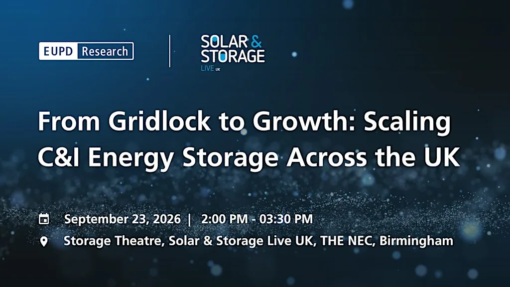 From Gridlock to Growth: Scaling C&I Energy Storage Across the UK