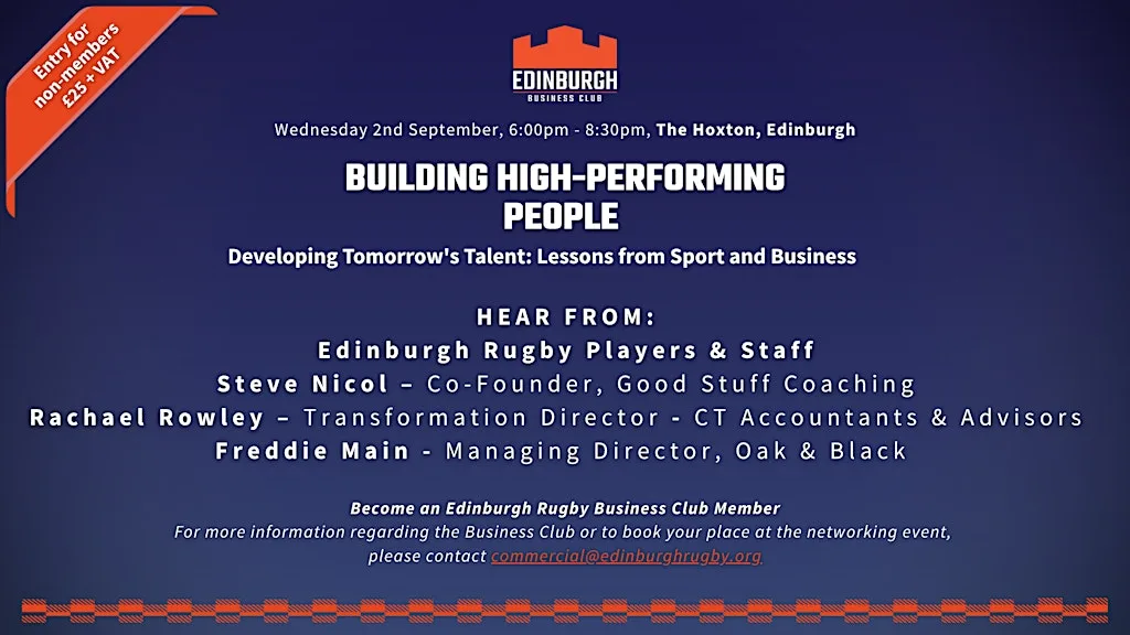 Building High Preforming People - Developing Tomorrow's Talent