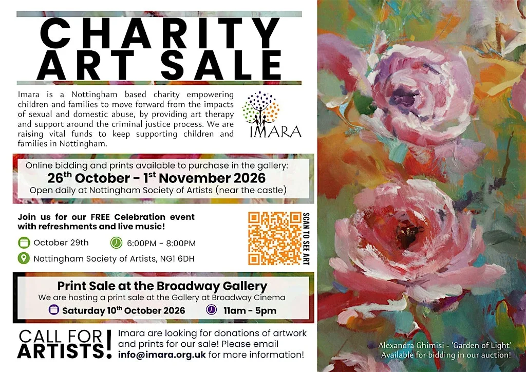 Imara Charity Art Sale at Nottingham Society Of Artists