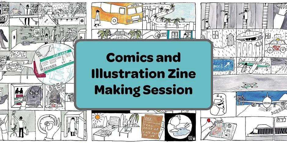 Comics and illustration zine making session for children aged 7-12 at The Southville Centre, BS3 Community
