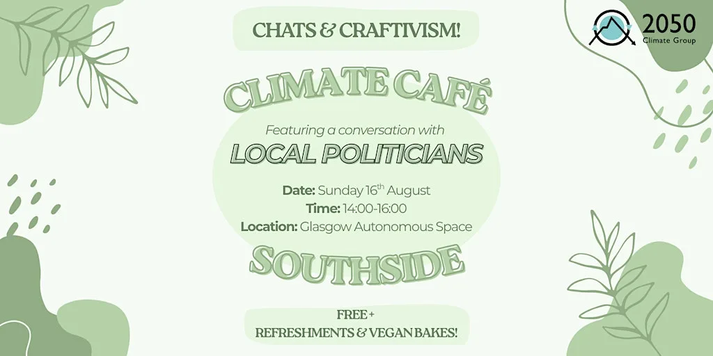 Climate Café Southside - Glasgow Autonomous Space at Glasgow Autonomous Space