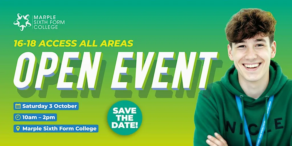 Marple Sixth Form College Open Event at Marple Sixth Form College