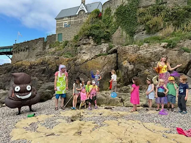 The Mermaid, the Otter and the Big Poo- Clevedon Pier