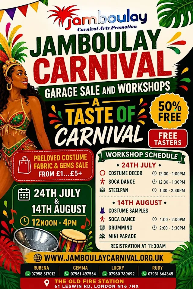 Preloved carnival costume sale at The Old fire station community center