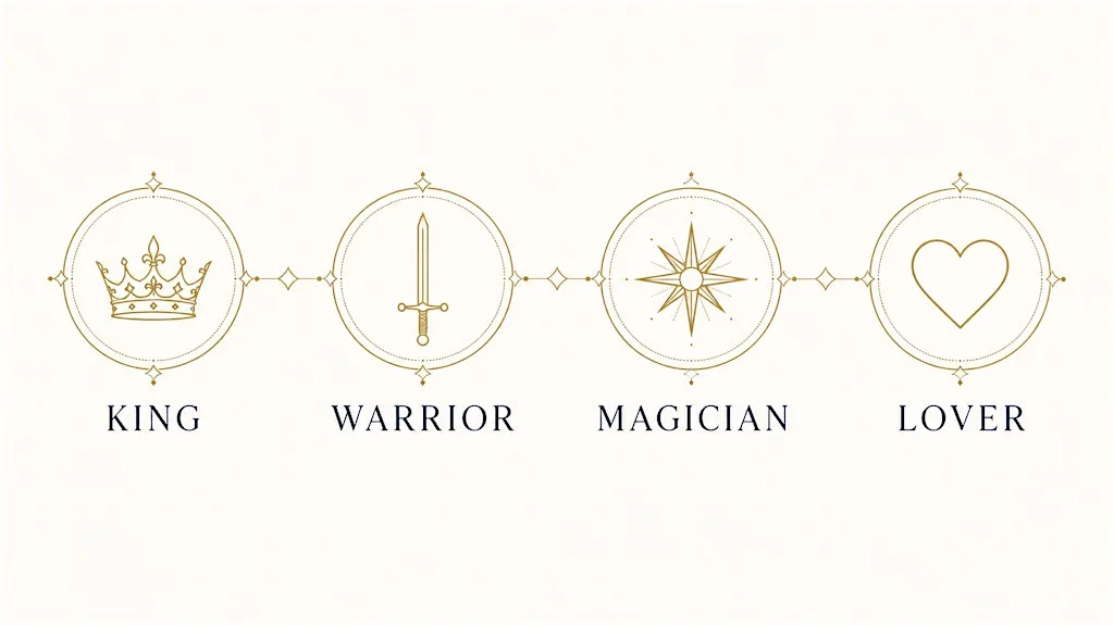 King, warrior, magician, lover: a four week introduction to men's work