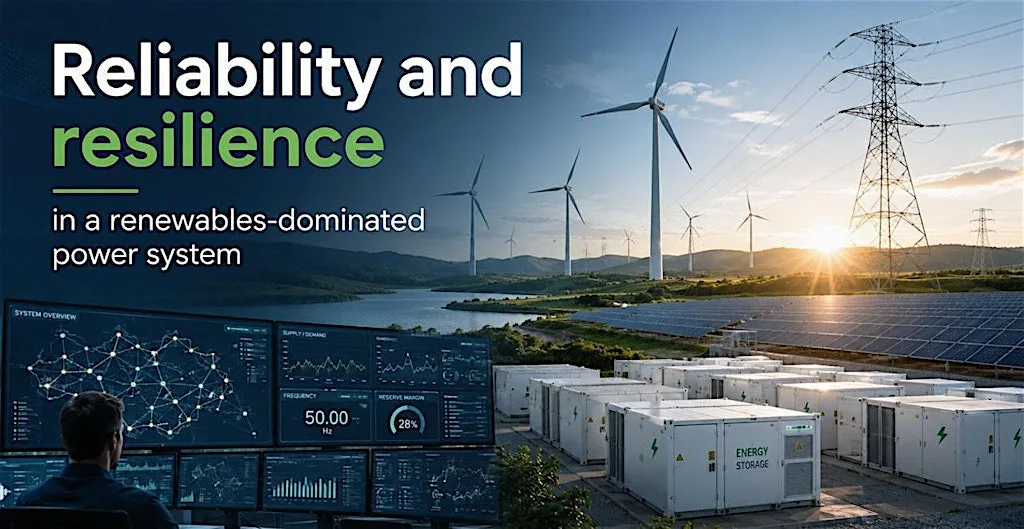 Reliability and resilience in a renewables-dominated power system *Glasgow*