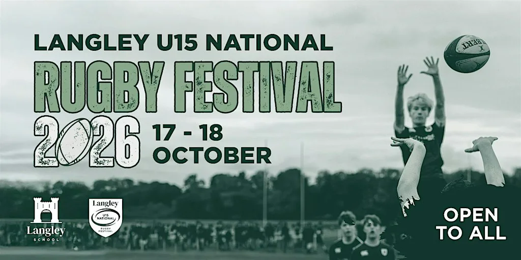 Langley U15 National Rugby Festival 2026 - 17-18 October