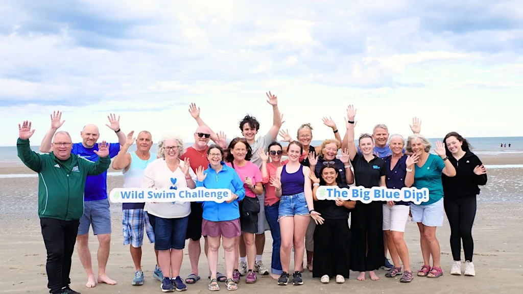 The Big Blue Dip - Swim Challenge Day! at Portmarnock Beach