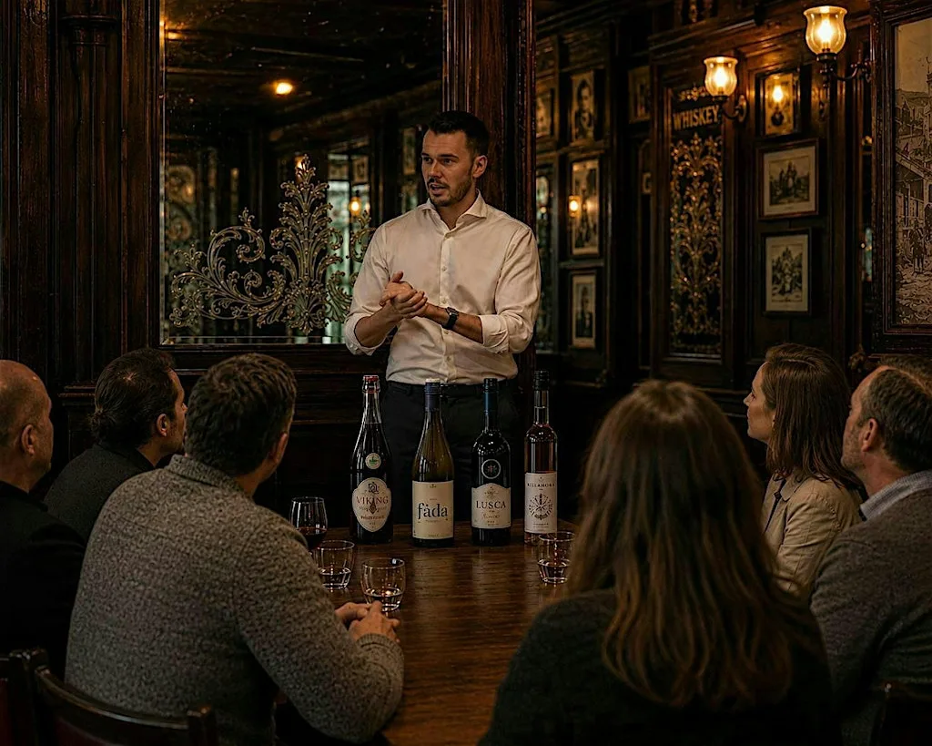 Emerging Irish Wine Tasting at Fleet St, Temple Bar